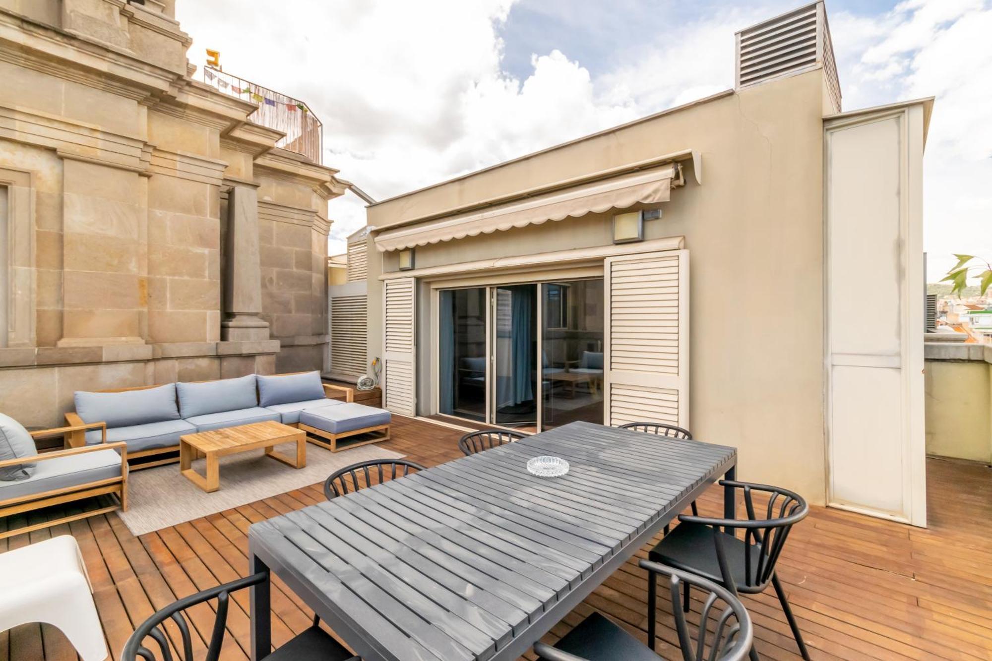 Unique Rentals - Placa Catalunya Central Apartments Barcelona Ngoại thất bức ảnh